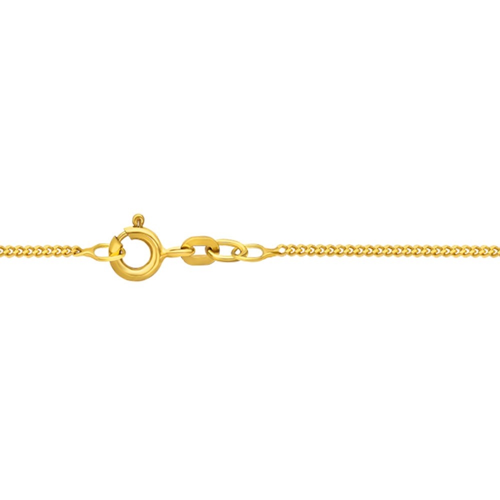 Retiazka zo žltého zlata bez kameňov