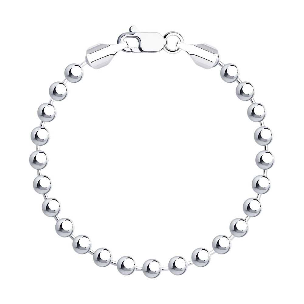 Náramok zo striebra bez kameňov