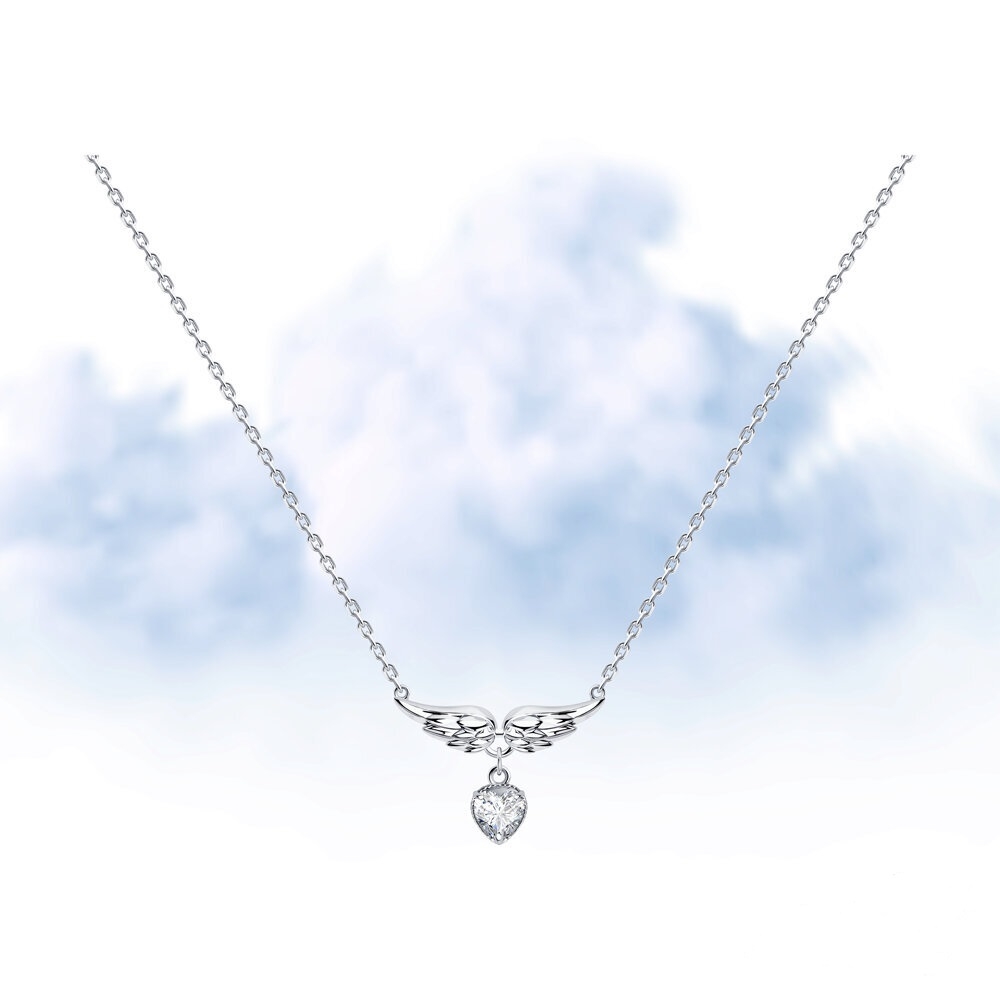Náhrdelník  zo striebra s kameňmi Swarovski Topás