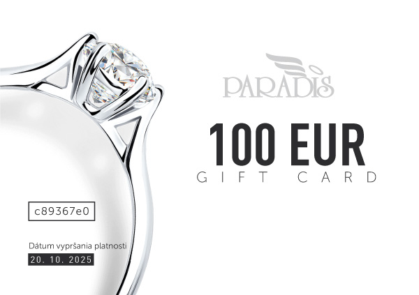 Darčeková poukážka 100 eur