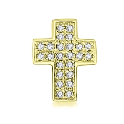 Prívesok zo žltého zlata s kameňmi DIAMANT
