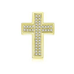 Prívesok zo žltého zlata s kameňmi DIAMANT
